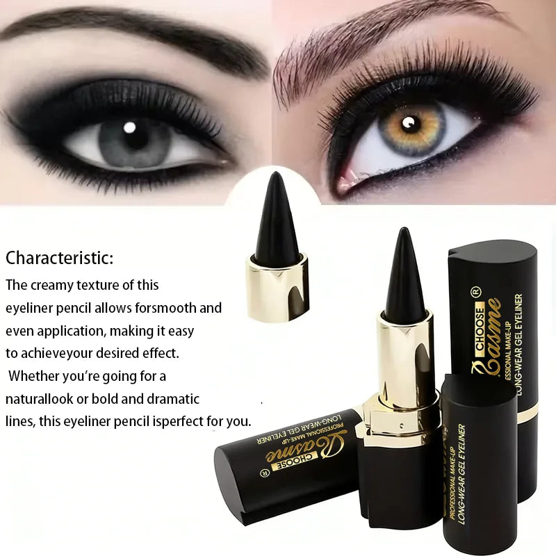 2pcs Waterproof and Sweat-Resistant Multi-Use Eye Pencil Set, Smudge-Resistant, for Eyes and Lips