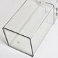 1pc Plastic Makeup Brush Storage Box, Minimalist Clear Multifunction Makeup Brush Storage Holder For Home