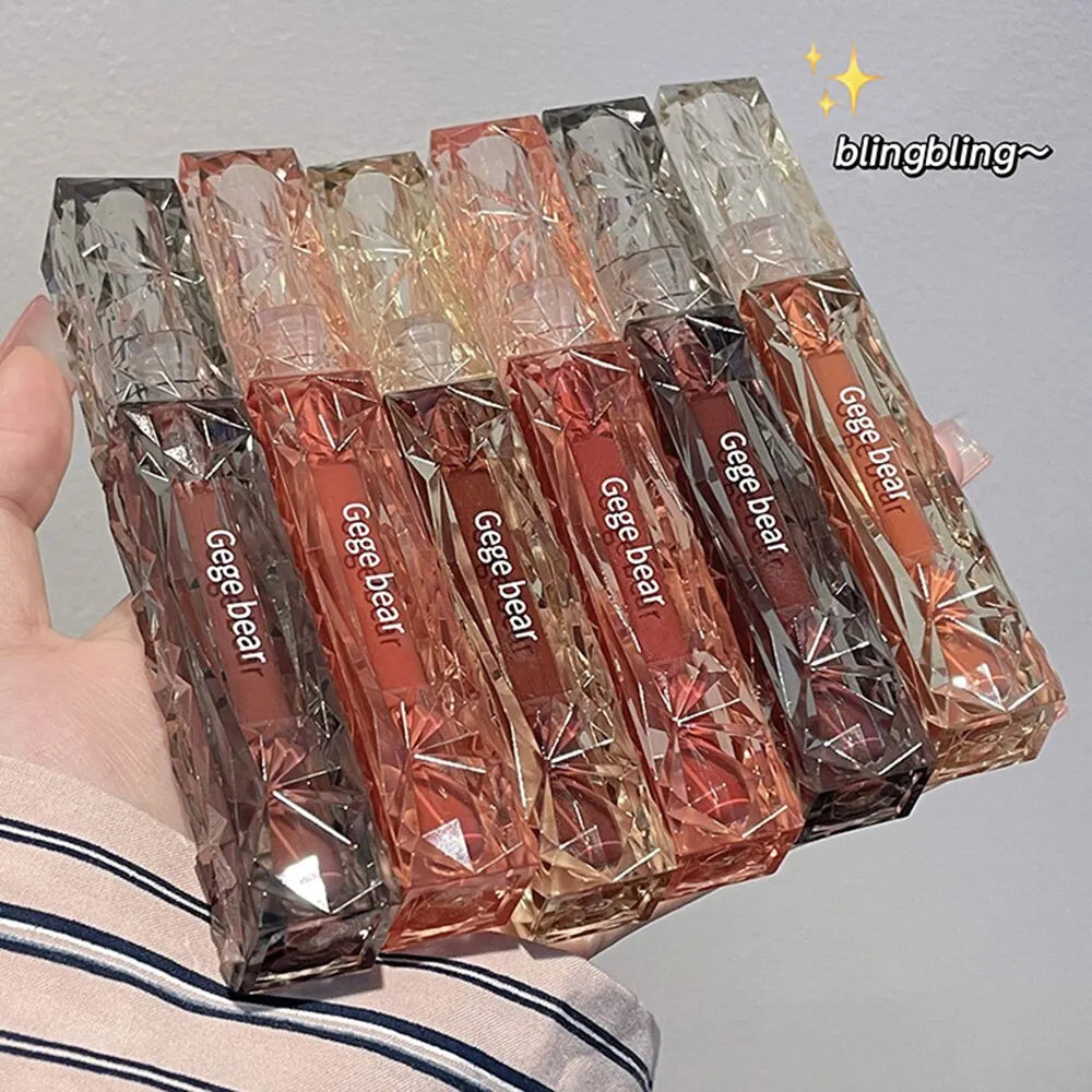 Gege Bear Crystal Mirror Water Lip Gloss – Hydrating, Ultra-Moisturizing, High Shine Glossy Lip Tint for Fuller Lips