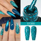 MEET ACROSS 7ml Eggshell Thermal Gel Nail Polish Temperature Changing Gradient Nail Art Varnish Winter Soak Off Gel For Nails