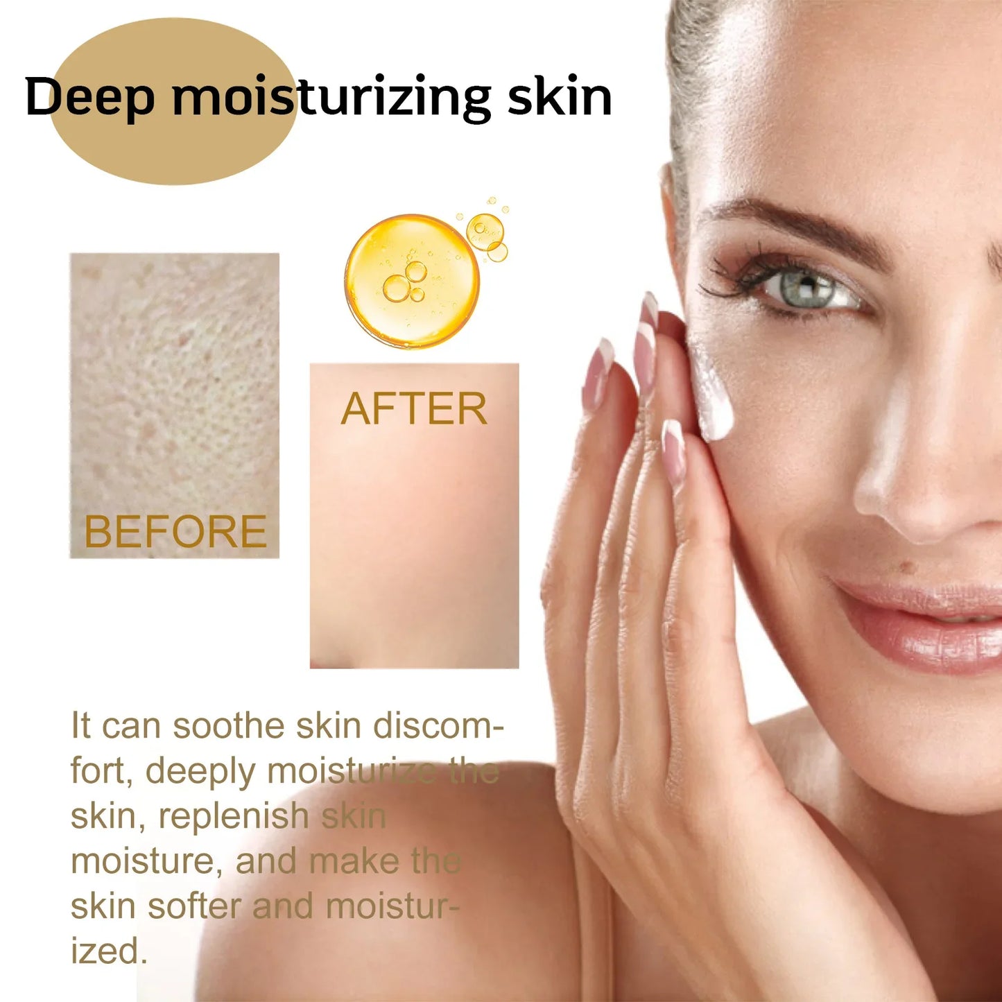 Centella Essence Moisturizes Improvement Dry Skin Smoothing Rejuvenation Brighten Hyaluronic Acid Face Essence Skin Care Product