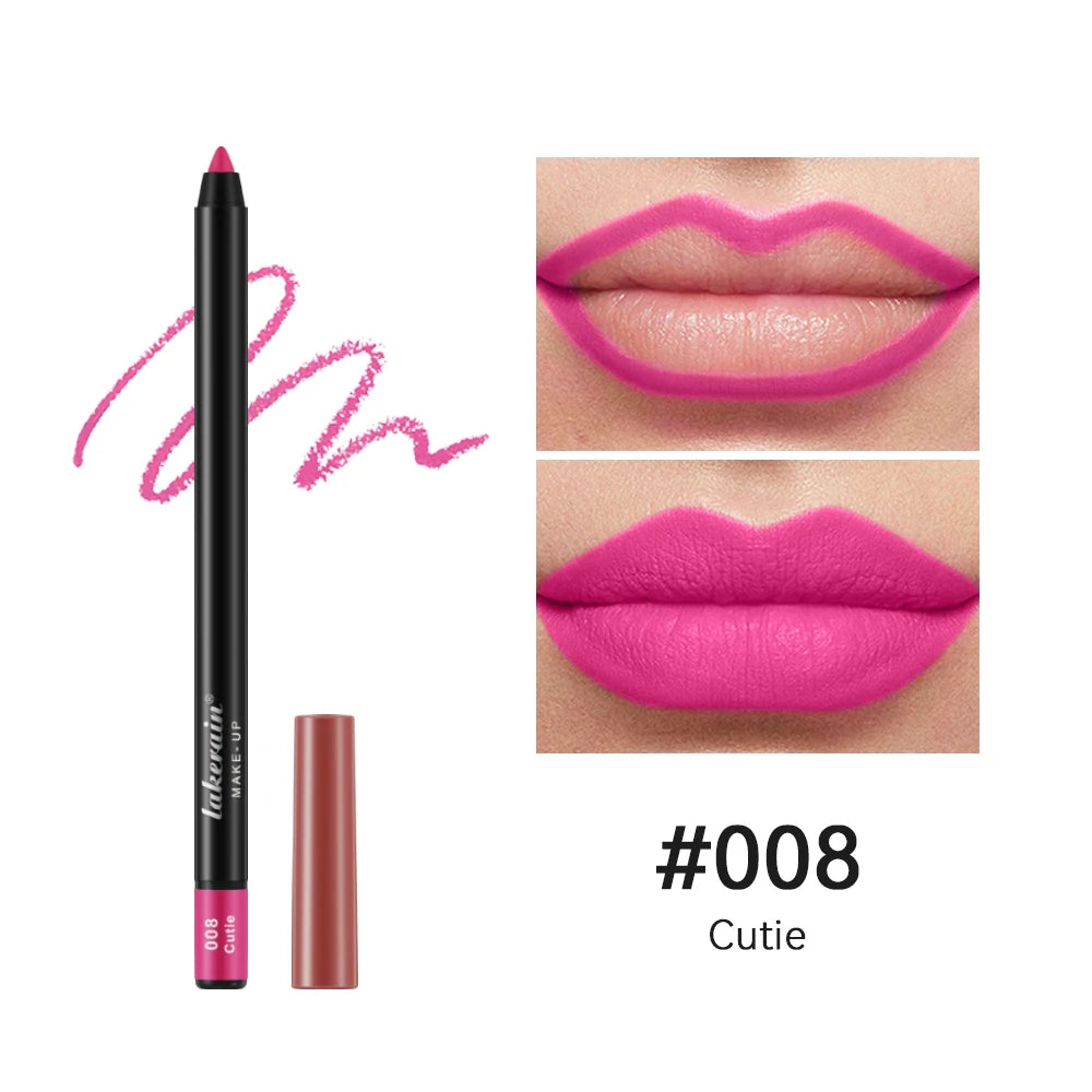 Lip Liners Pencil Eyeliner Lips Original Makeup Long Lasting Lip Liner Set Lipliner Pencil Waterproof Cosmetics Brown Lipstick