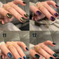 MIANEL 12ml Green Cat Magnetic Gel Nail Polish Spider Lily Varnish Soak Of UV Light Nails Nail Salon Winter Nails 1-21pcs