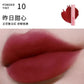 HYNTOOR Gothic Lip Gloss Pure Black Silver Matte Moisture Mirror Finish Low Saturation Long-Lasting Halloween Makeup