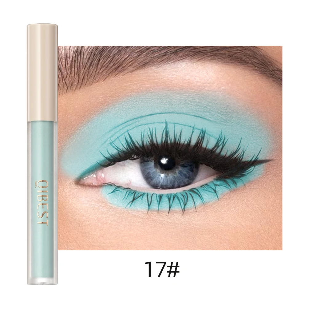 Nude Matte Liquid Eyeshadow Smooth Cream Eye Shadow Long Lasting Waterproof Eye shdaow Stick Blush Dual Purpose Contour Makeup