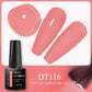 MEET ACROSS 7ml 140 Colors Glitter Gel Nail Polish Fluorescent Laser Semi Permanent Soak Off Nail Art UV Gel Varnish Manicure