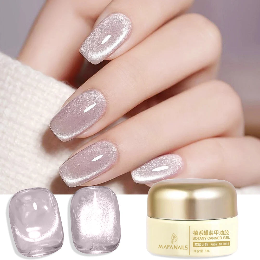 10ml/Bottle Ruby Red Cat Eye Gel Nail Polish Wine red Cherry Dopamine Glitter Nail Gel Soak Off LED/UV Semi-Permanent Manicure