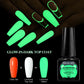 Four Lily 7ml Luminous Top Coat Gel Nail Polish Glow-In-Dark Glitter Semi Permanent UV Nail Art Gel Vernis For Manicure Design