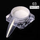 NICOLE DIARY 5g Aurora Pearl White Pink Nail Powder Pigments Metallic Rubbing Dust Moonlight Effect Nail Arts Decoration