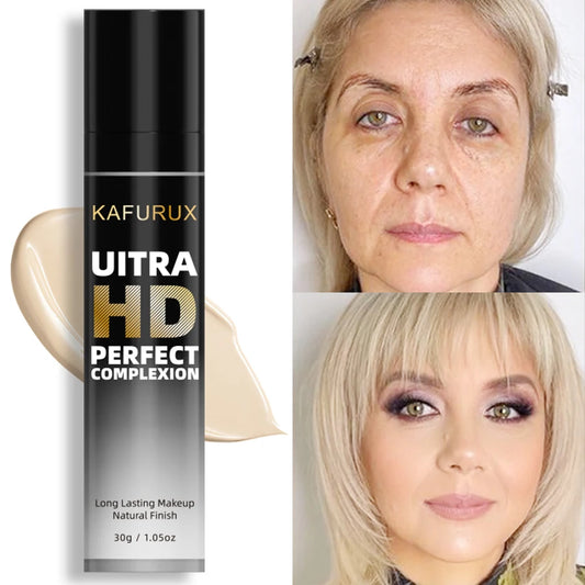 8 color Face Foundation Cream Oil-Control Waterproof Natural BB Cream Lasting Concealer Liquid Full Coverage Matte Base Makeup