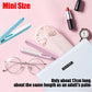 2024 Best Sell Mini Hair Curler Fluffy Splint Flat Iron Curling Corrugated Plate Pro Electric Hair Crimper For All Hair Lengths