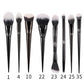 Kat Von D  Makeup Brush Set & Kit Foundation Blush Highlight Concealer Powder Sculpting Eyeshadow Brush KVD Brand Makeup Brush