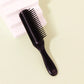 1pcs 9-row wrinkle removal massage curly hair brush, detachable 9-row comb plastic wet hair brush