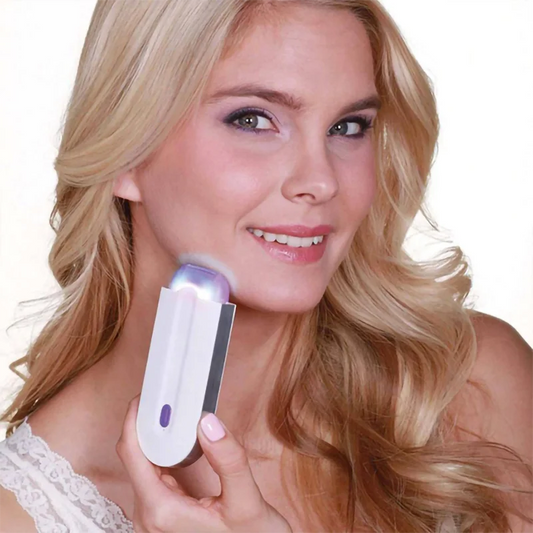 Body Blue-Light Epilator & Induction Electric Hair Remover for Women – Rotary Automatic Shaver for Face, Legs & Sensitive Areas