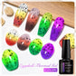 MEET ACROSS 7ml Eggshell Thermal Gel Nail Polish Temperature Changing Gradient Nail Art Varnish Winter Soak Off Gel For Nails