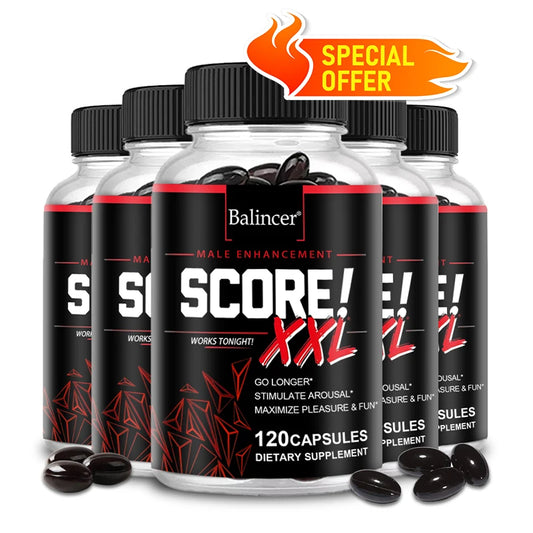 Balincer Score XXL Nitric Oxide Supplement with L Citrulline Maca and Tribulus To Help Build Muscle and Increase Endurance