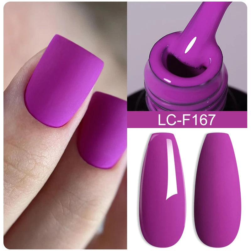 LILYCUTE 5ml White Black Liner Gel Nail Polish Colorful French Painting Stripe Semi Permanent Drawing Nail Art UV Gel Varnish