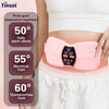 Women's Menstrual Period Heating Massage Belt with Three Temperature Settings Portable Abdominal Massager for Warming the Uterus
