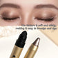 The dual-ended eyeshadow pencil highlighter illuminates the eyeshadow stick without smudging for a natural contour