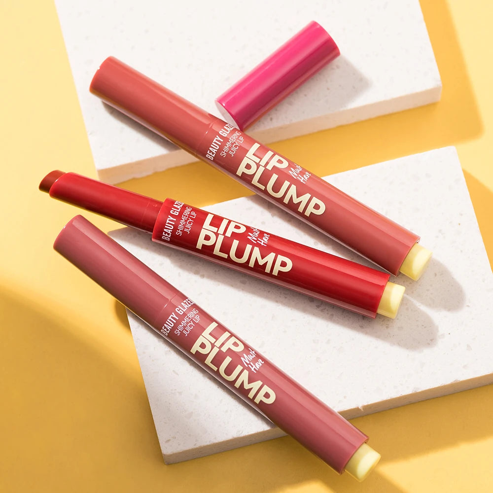 Beauty Glazed 12-Color Shimmering Juicy Lipstick Set – Moisturizing, Nourishing, Plumping Lip Makeup for Women – Perfect Gift for Girls