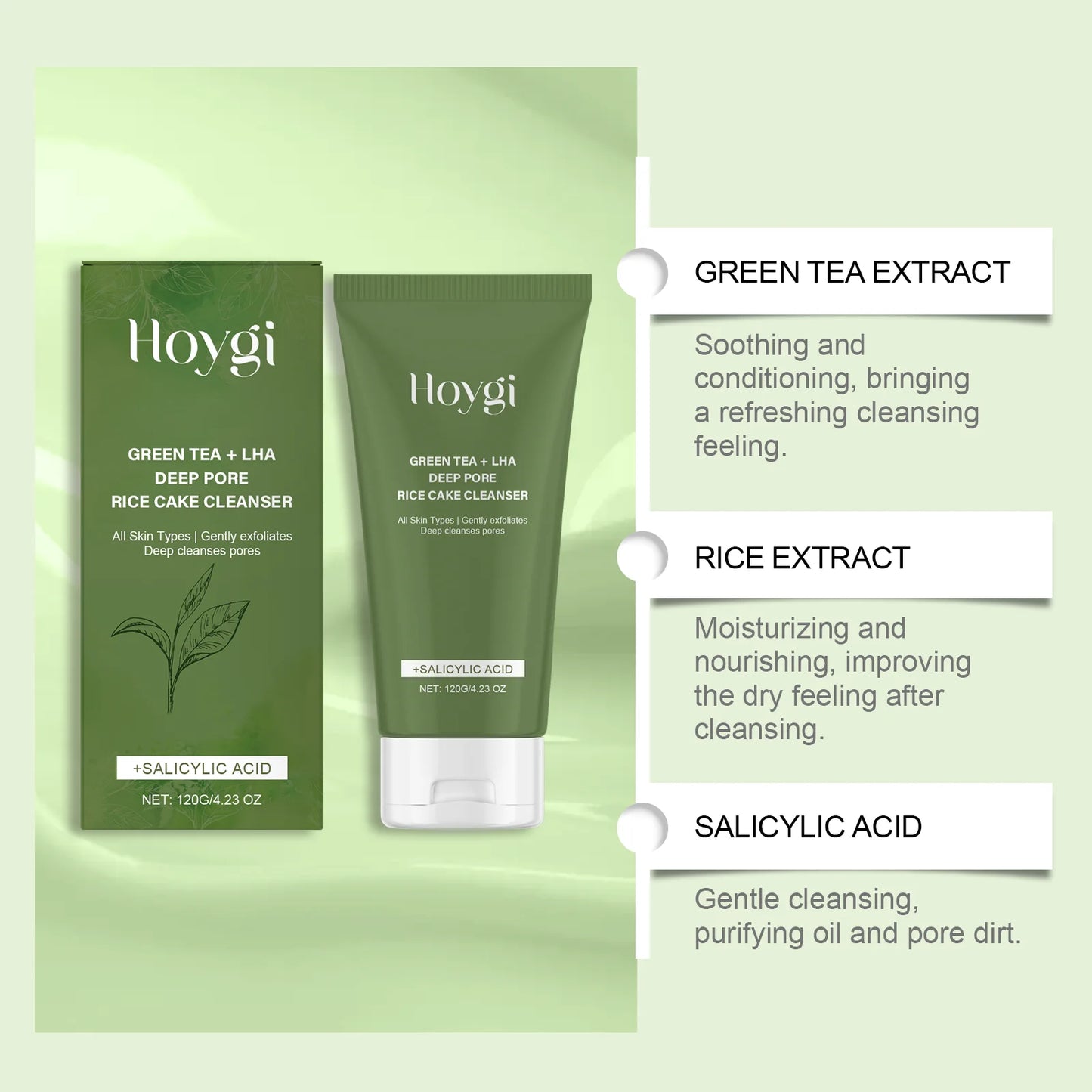 Multi-Option Facial Cleanser Oil Control Brightening Skin Cleansing Moisturizing Blackhead Remove Skincare Face Wash Foam Face