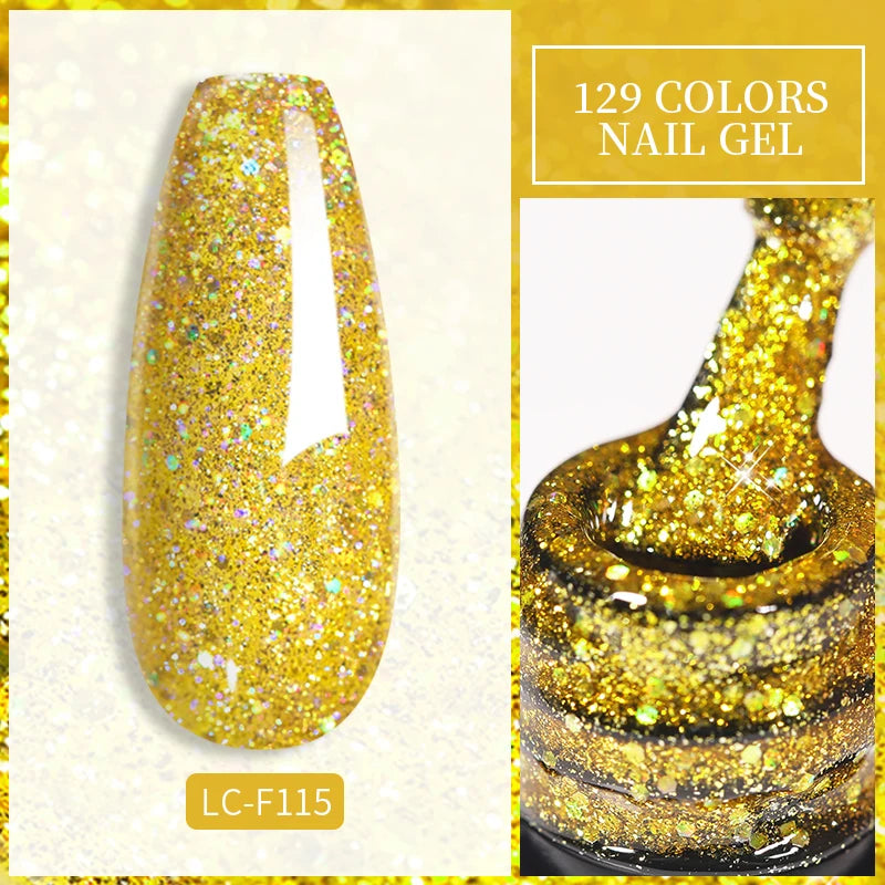 LILYCUTE 7ML Eggshell Gel Nail Polish White Black Material Semi Permanent Autumn Varnish With Any Color Gel Soak Off UV Manicure