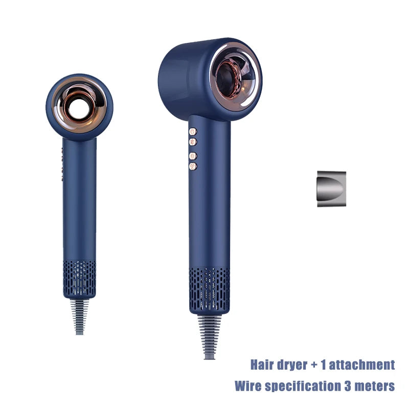 Professional Hair Dryer 1600W 220v Leafless Negative Ion Hair Dryer Home Travel Hair Styler Blow drier