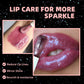 QIBEST Black Mirror Lip Gloss Color Changing Lipstick Moisturizing Shiny Lip Balm Oil Plumping Lasting Diamond Lipgloss Cosmetic