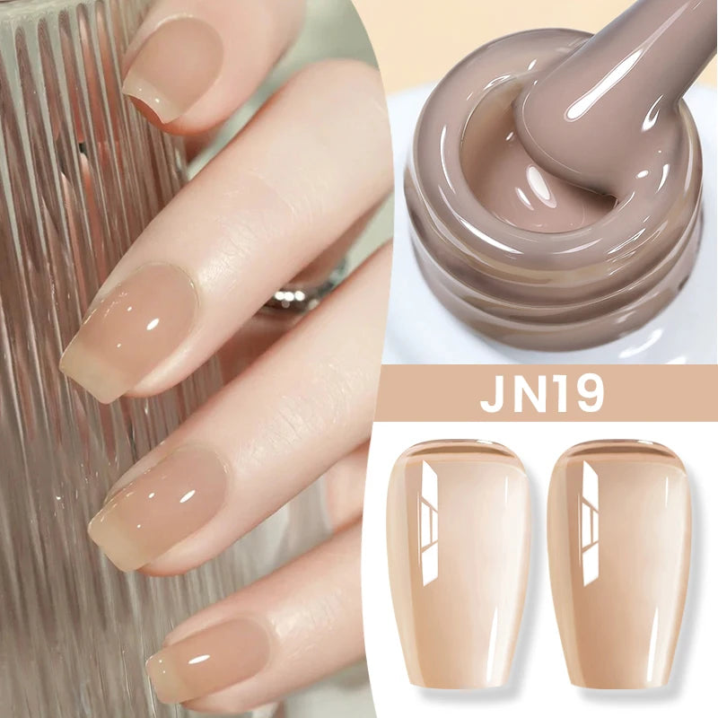 BORN PRETTY 10ml Flow Light White Cat Magnetic Gel Nail Polish Ultra Shine Soak Off UV Gel Mirror Glass Bead Gel Nail Art