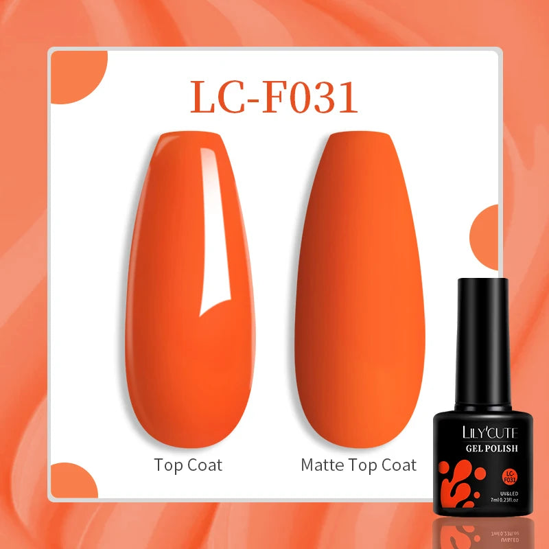 LILYCUTE 7ML Eggshell Gel Nail Polish White Black Material Semi Permanent Autumn Varnish With Any Color Gel Soak Off UV Manicure