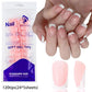 576pcs/Box Colorful Fake Nails Black Red Design Fake Nail Oval Short Square Press On False Nails Mixed Full Cover Nail Tips