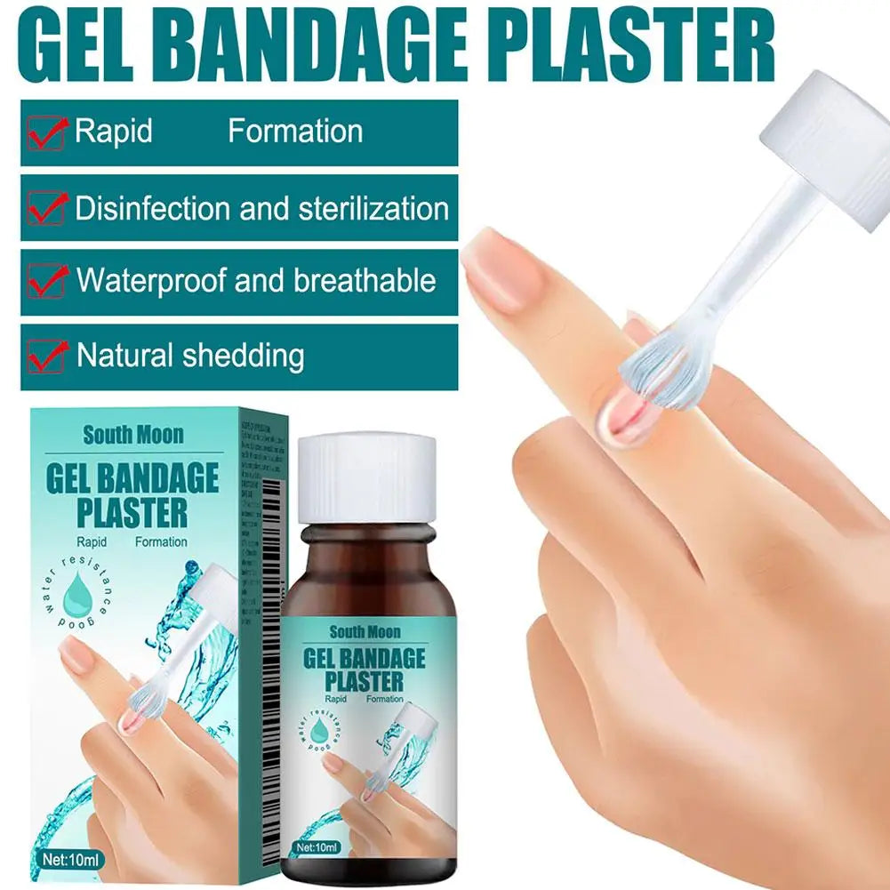 Liquid Band-Aid Waterproof Wound Healing Gel Disinfecting Adhesive Patch Wound FastHealing Gel Bandage Hemostatic Patch Liquid