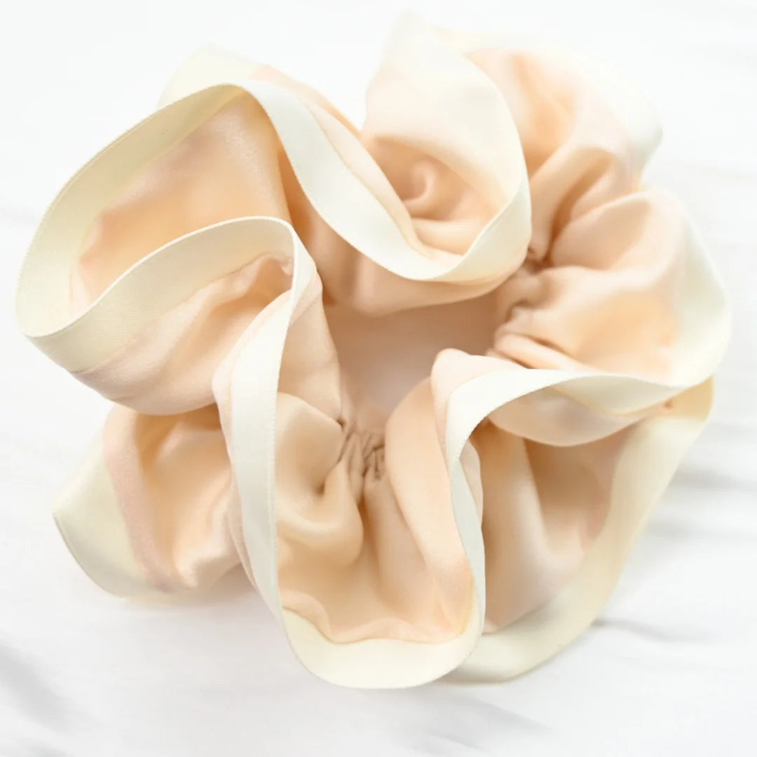 Scrunchies for Hair New Fashion Luxury Satin Silk Hair Loop Bud Shaped HairTies Hair Scrunch for Girls  Headwear