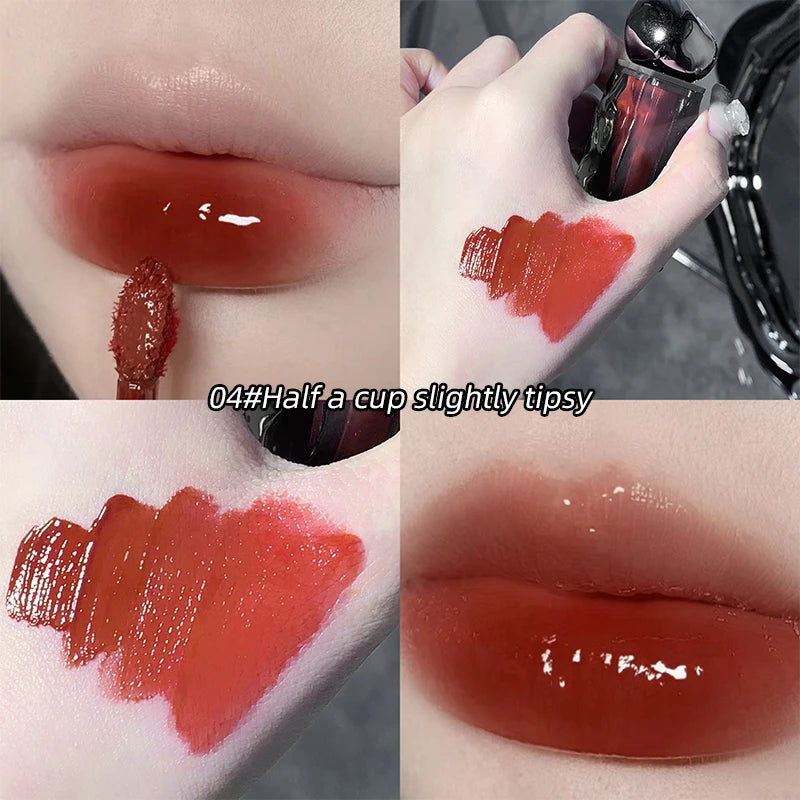 Gege bear Glacier Moisturizing Lip Gloss is moisturizing, lightweight, easy to color, mirror finish lip gloss