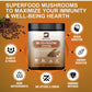 Mushroom Coffee 10 Mushroom Extract - Lion's Mane, Cordyceps, Reishi, Turkey Tail, Chaga, Maitake for energy and immune support