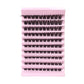 Fluffy False Eyelashes Eyelash Extensions, 10 Pairs Wispy Cat-Eye Look Faux Lashes, Natural Look Eyelash Extensions, Volumized F
