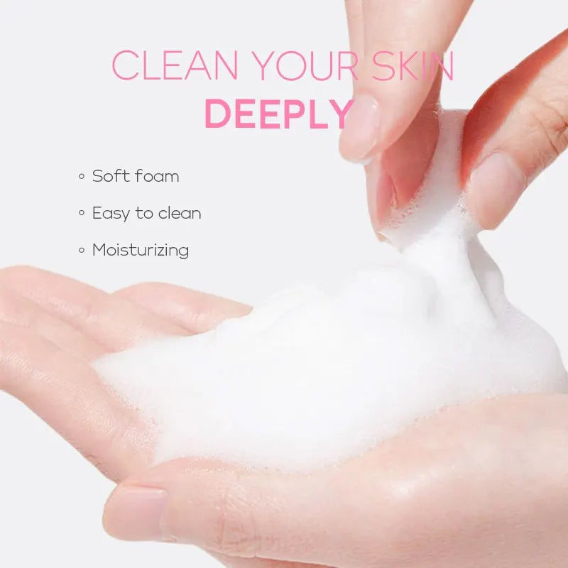 4pcs Skincare Sets Sakura Cleanser Face Cream Toner Eye Cream Deep Cleansing Moisturizer Oil Control Skin Care Kit Travel Outfit