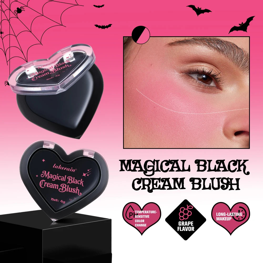 Halloween Makeup Kit Black Cream Blush Eyeliner Pen Contour Stick Long Lasting Cosplay Party Face Painting Stage Cosmtics