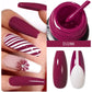 MEET ACROSS 5ml Sliver Metallic Liner Gel Nail Polish Super Bright Mirror Effect Painting Drawing Line Graffiti Stripe Nail Art