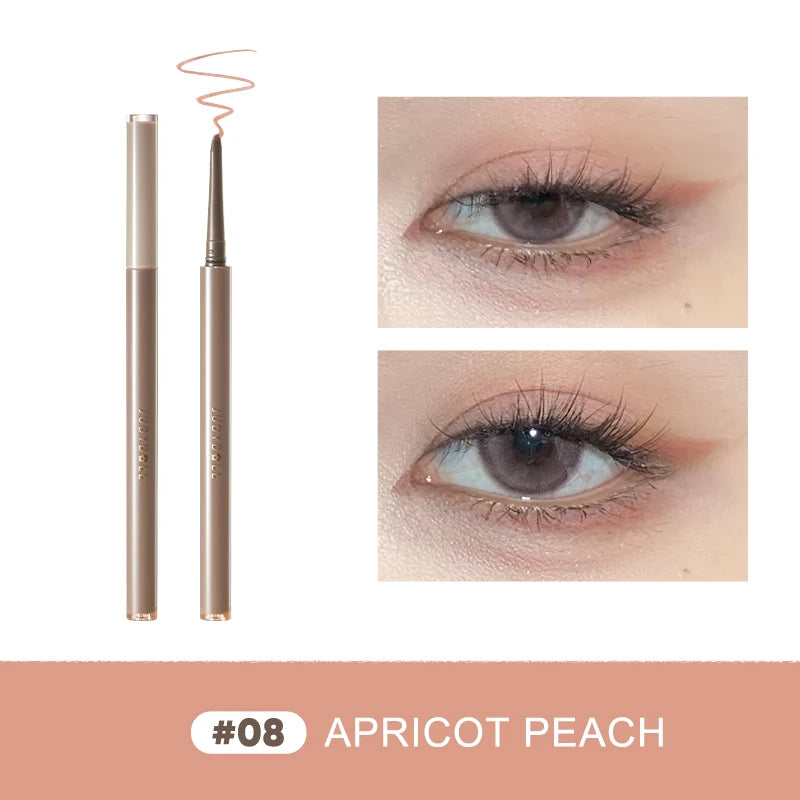 Judydoll Knife-Cut Gel Eyeliner Pencil – Precise Triangle Detailing, Smooth & Beginner-Friendly