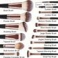 3/20PCS Makeup Brushes Set Professional Foundation Eyeshadow Blush Highlighter Concealer Blending Brush Fluffy Women Beauty Tool