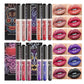 3pcs Glitter Lipstick Set Waterproof Blue Purple Black Lip Gloss Shiny Lip Tint Halloween Lip Makeup Lasting Lipgloss Cosmetics