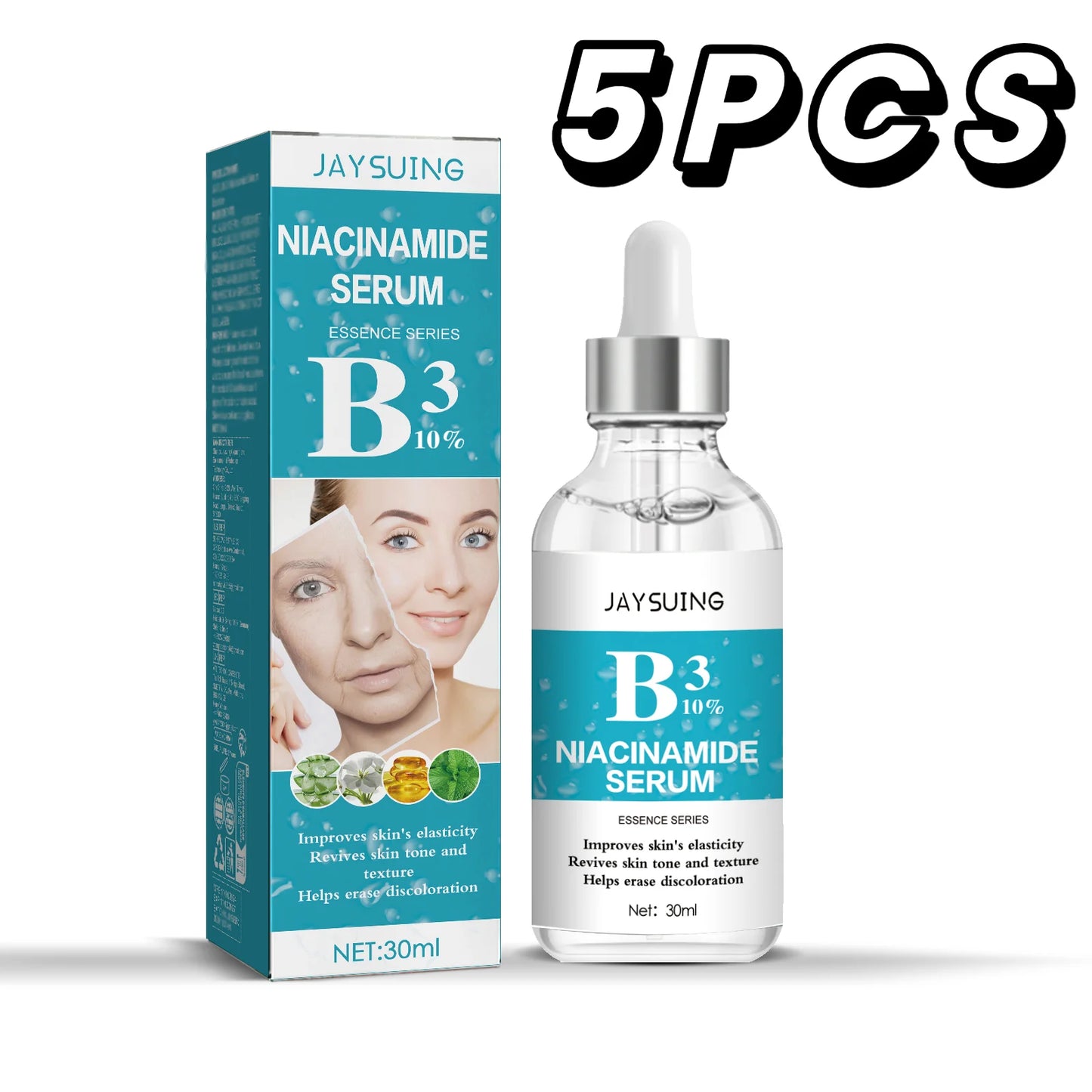 Nicotinamide Anti Wrinkle Serum Collagen Lifting Firming Fine Lines Repair Face Essence Smooth Facial Skin Care Anti-Aging Serum