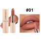 Deep Red Matte Lipstick 8 Colors Waterproof Non-stick Cup Lip Balm Makeup Dark Red Lipsticks Velvet Easy To Color Lips Cosmetics
