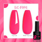 LILYCUTE 7ML Eggshell Gel Nail Polish White Black Material Semi Permanent Autumn Varnish With Any Color Gel Soak Off UV Manicure