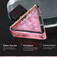 4-color moisturizing lip triangle oil, moisturizing transparent lip oil, natural lip enhancement lip gloss.