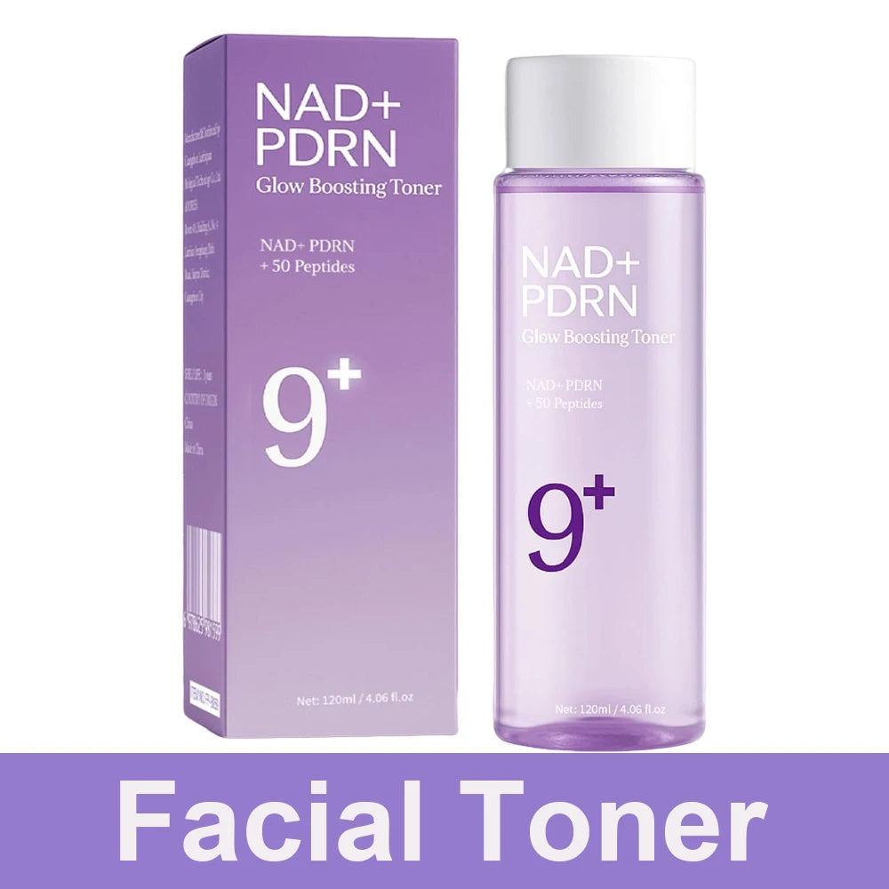 9+ NAD+ PDRN Lifting-sil Essence for Women Firming Anti-aging, Fade Fine Lines NAD+ Serum& Toner for Dull Skin 50ML