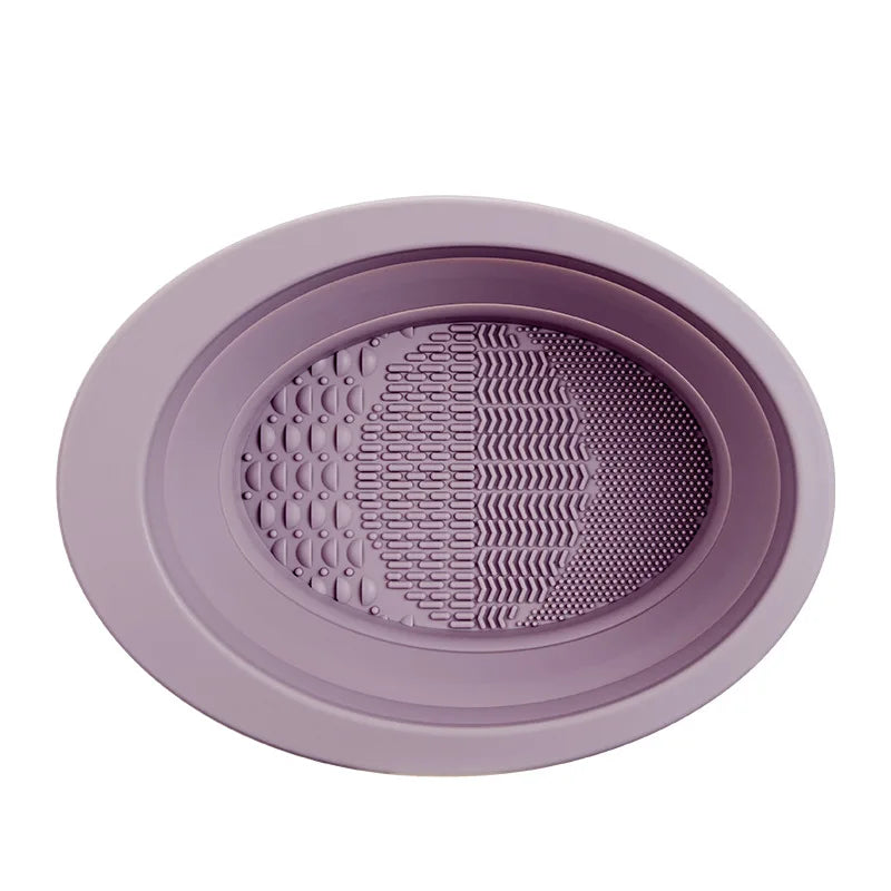 Makeup Brushes Sponge Blender Puff Cleaner Make Up Tools Washing Cleaning Liquid Bowl Air Drying Net Set For Powder Eyeshadow