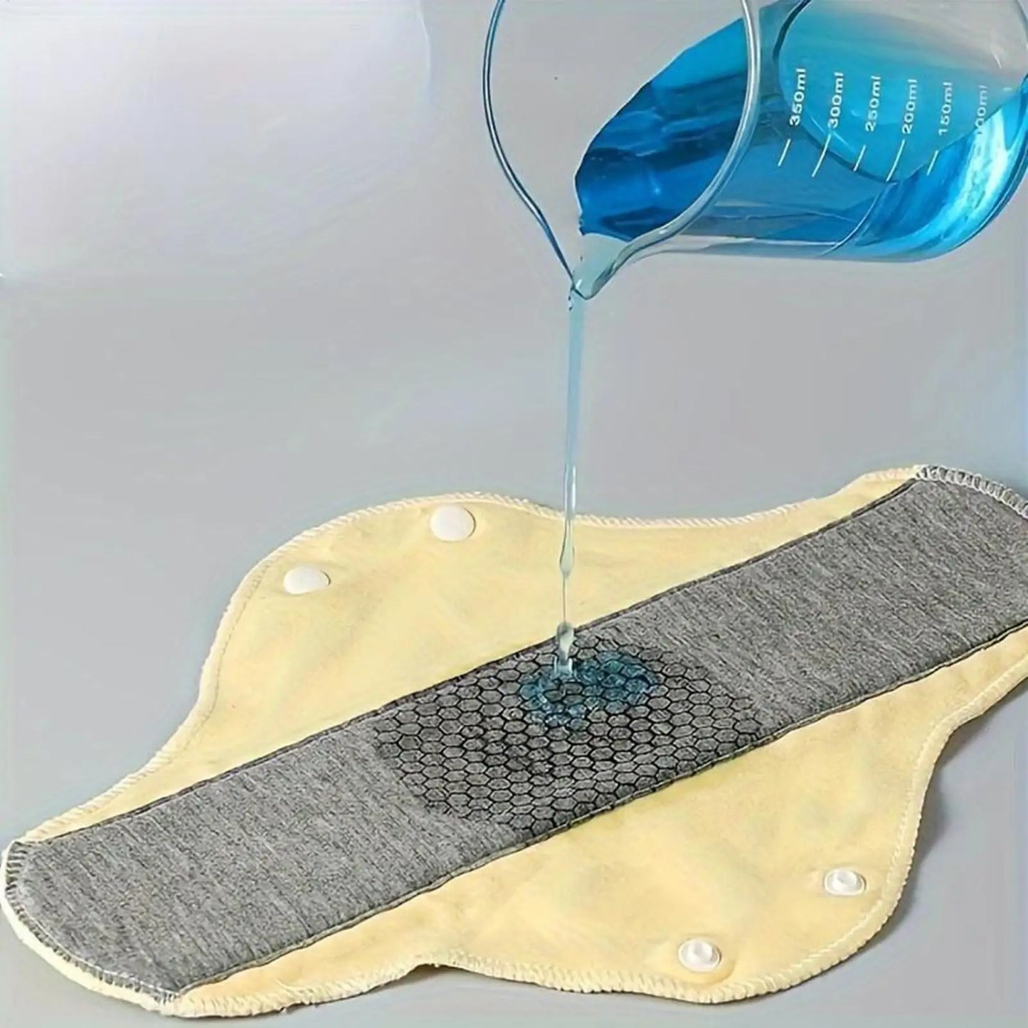 6pieces Reusable Sanitary Pads for Women Leakproof Waterproof Soft Napkins Reusable Feminine Pads for Elderly Urinary Postpartum