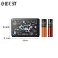 QIBEST 6Pcs/Set Waterproof Liquid Lipstick Sexy Halloween Lip Stick Matte Velvet Black Lipsticks Red Orange Lip Makeup Labiales